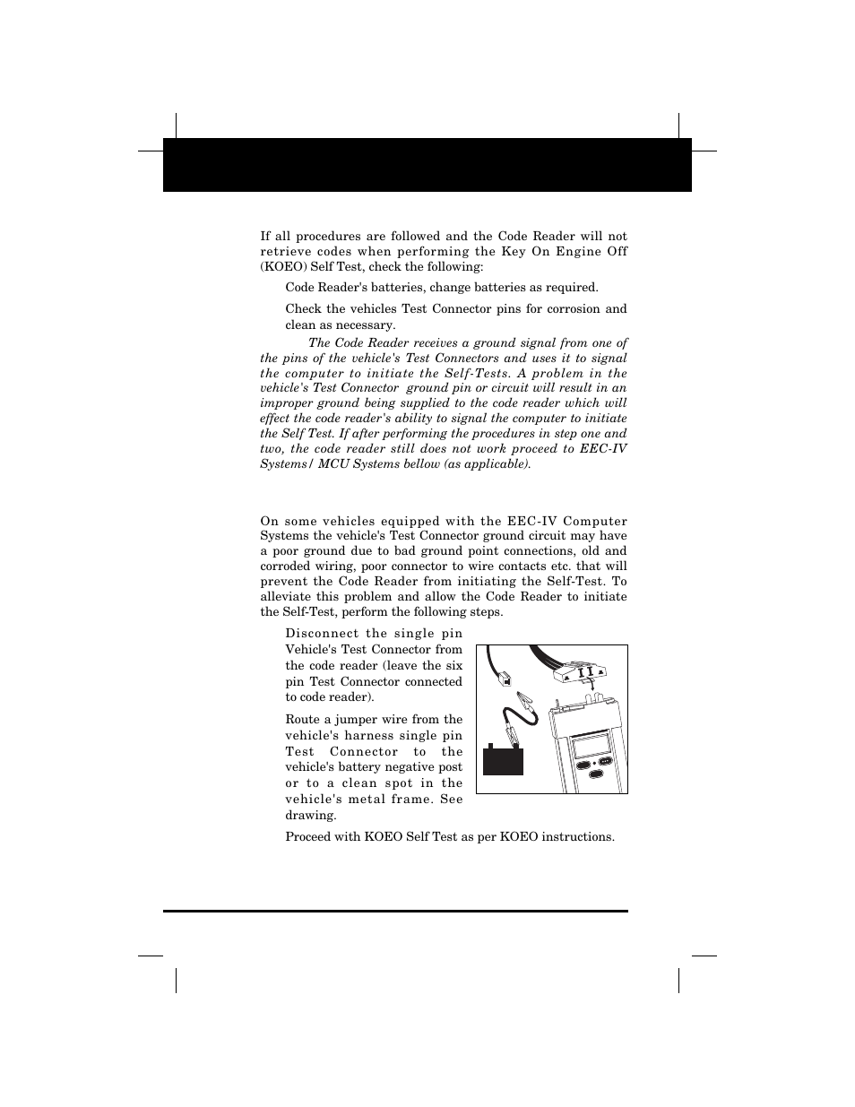 Troubleshooting | Equus 3145 - Digital Ford Code Reader (1981 - 1995) User Manual | Page 78 / 96