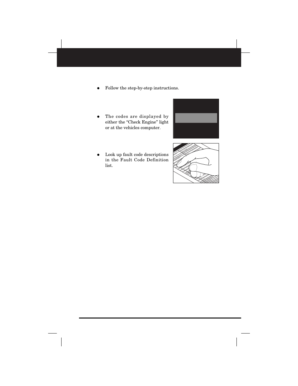 You can do it, Read diagnostic trouble codes, Locate problem areas | Check engine, Follow the step-by-step instructions | Equus 3173 - Import Code Reader User Manual | Page 3 / 56