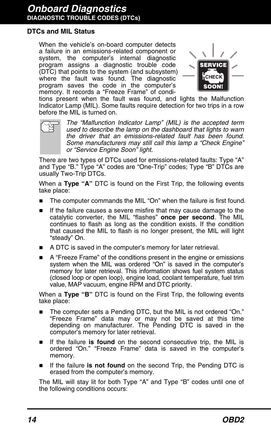 Onboard diagnostics, 14 obd2 | Equus 3040 - OBD2 ScanTool User Manual | Page 16 / 52