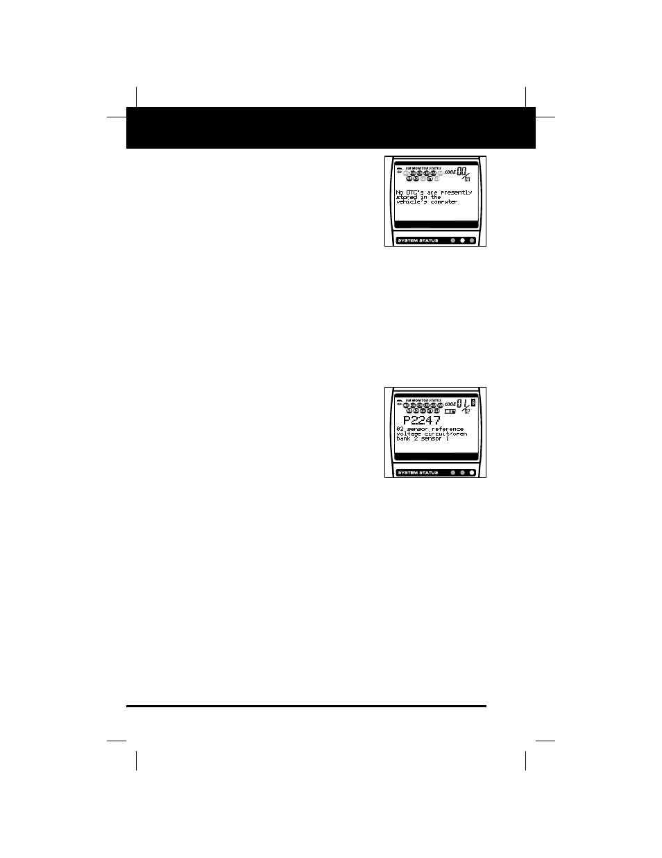 Using the code reader | Equus 3110 - CanOBD2 Diagnostic Tool User Manual | Page 48 / 56