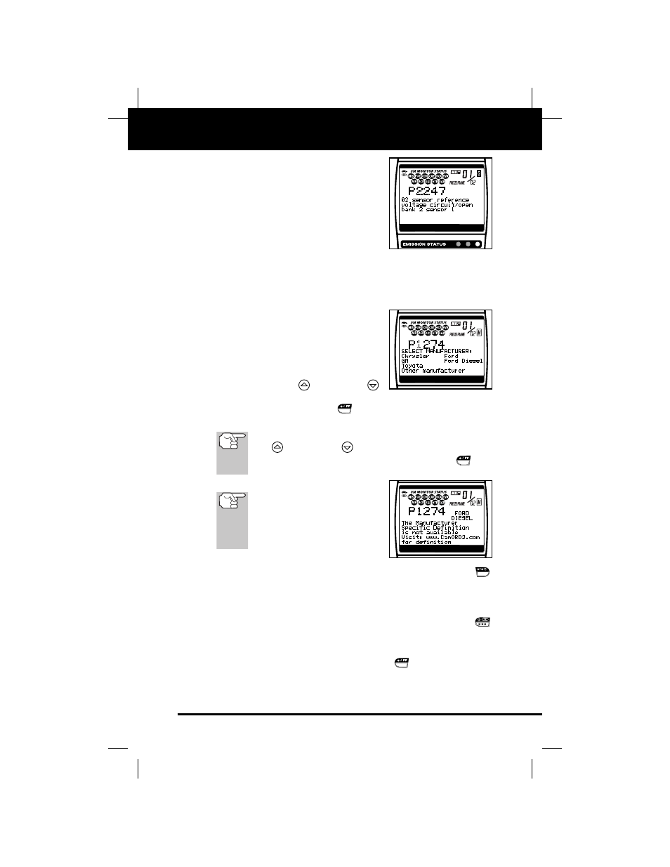 Obd2 systems | Equus 3120 - OBD 2&1 Tool Kit User Manual | Page 29 / 88