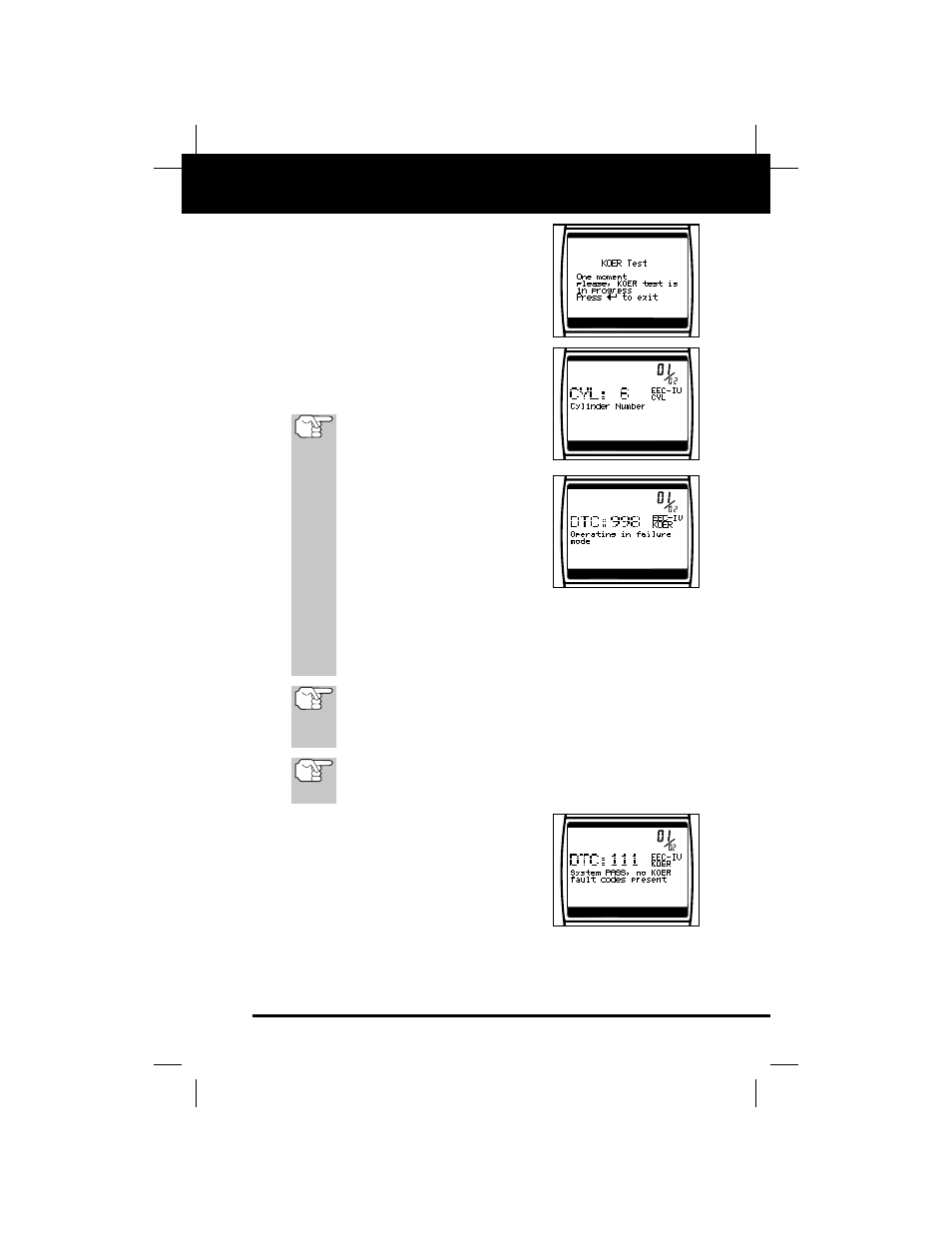 Ford obd1 systems | Equus 3120 - OBD 2&1 Tool Kit User Manual | Page 57 / 88