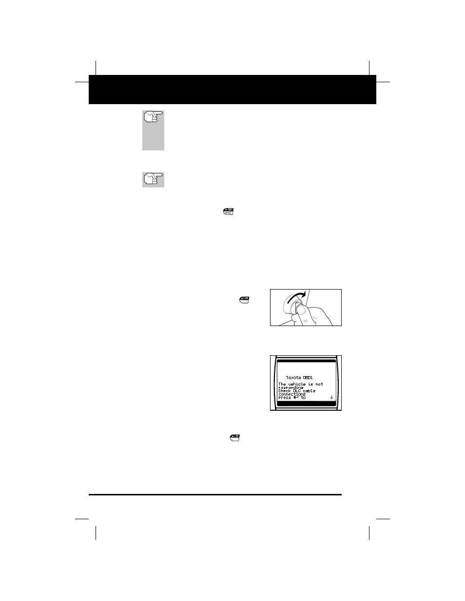 Toyota/lexus obd1 systems | Equus 3120 - OBD 2&1 Tool Kit User Manual | Page 78 / 88