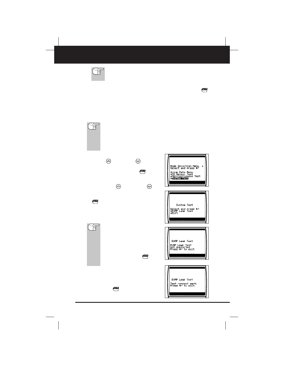 Additional tests, System test | Equus 3130 - Scan Tool – OBD2 User Manual | Page 49 / 60