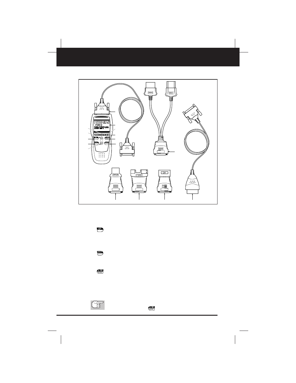 Canobd2&1 scan tool controls, Controls and indicators, 10 canobd2&1 | Equus 3140 - Scan Tool CanOBD2&1 Kit User Manual | Page 12 / 112