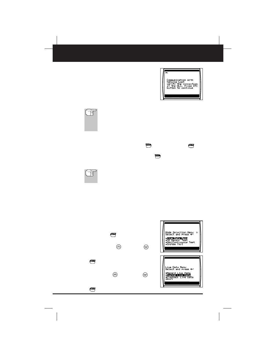 Obd2 live data mode, Customizing live data (pids) | Equus 3140 - Scan Tool CanOBD2&1 Kit User Manual | Page 40 / 112