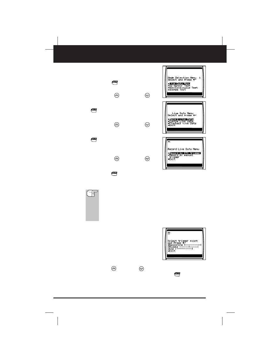 Obd2 live data mode | Equus 3140 - Scan Tool CanOBD2&1 Kit User Manual | Page 42 / 112
