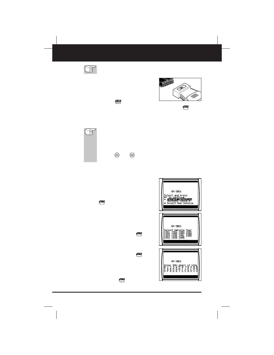 Gm obd1 systems | Equus 3140 - Scan Tool CanOBD2&1 Kit User Manual | Page 92 / 112
