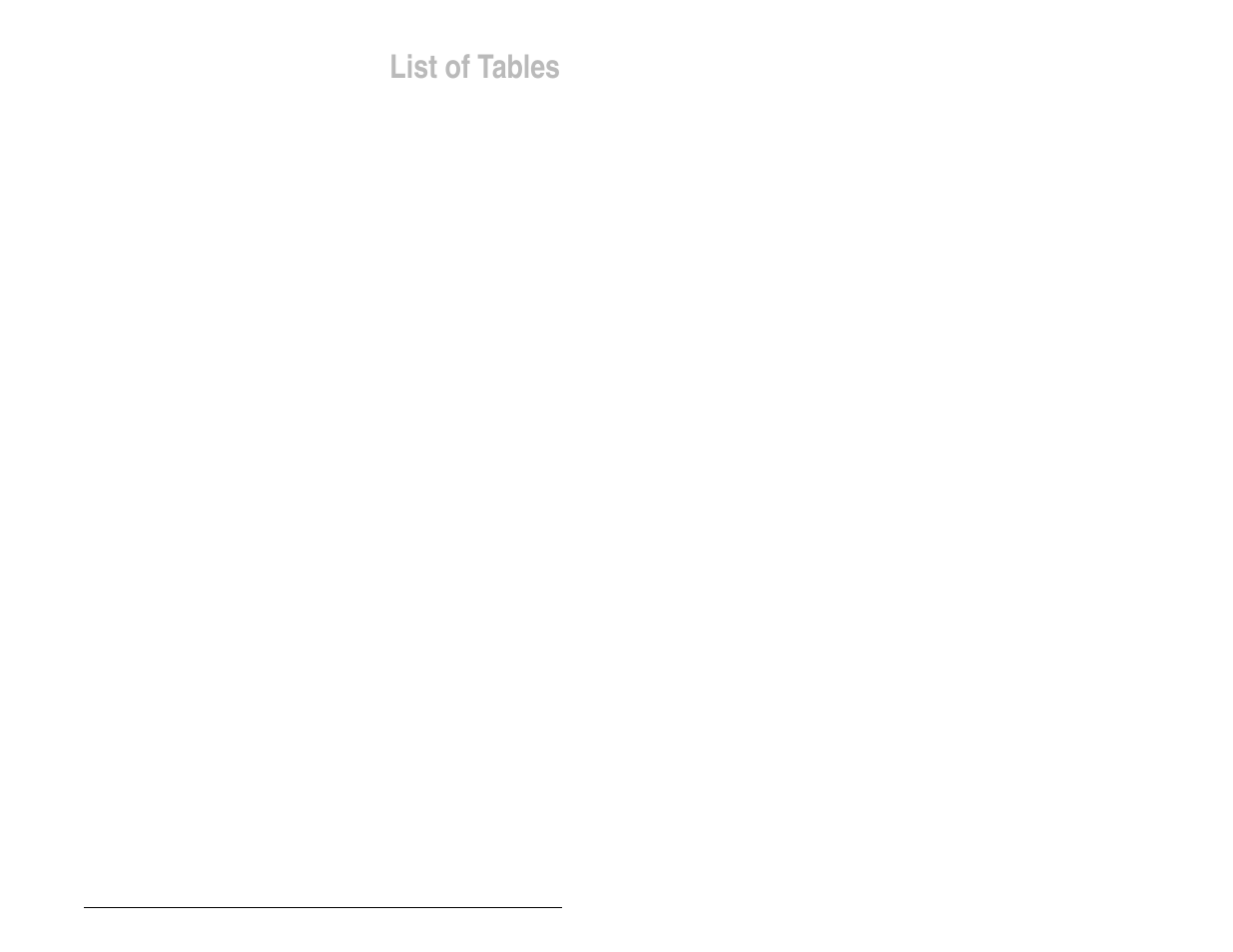 List of tables | FanAm MD60 AC Drive User Manual | Page 9 / 136