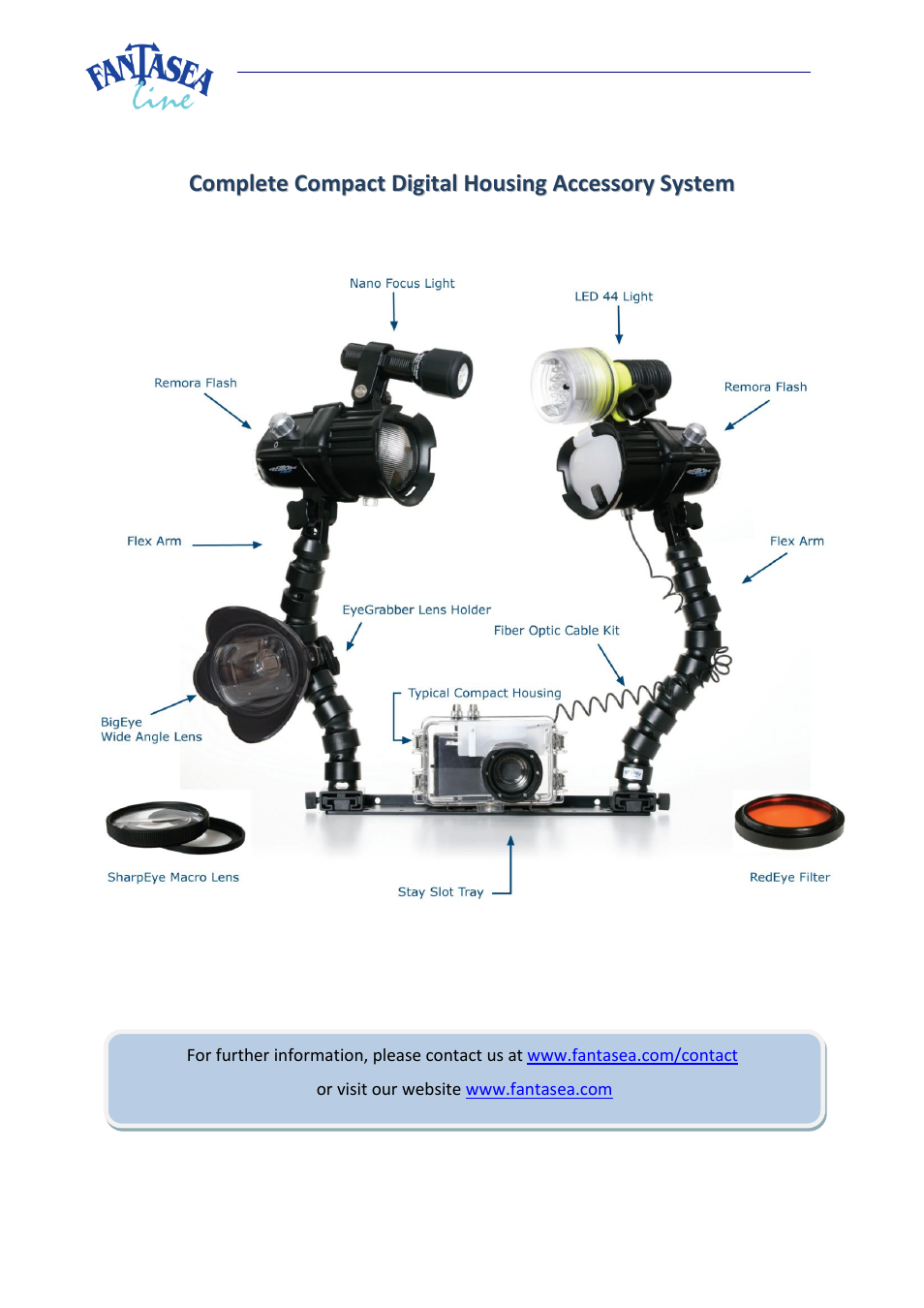 Fantasea Line M46 BigEye Lens User Manual | Page 8 / 8