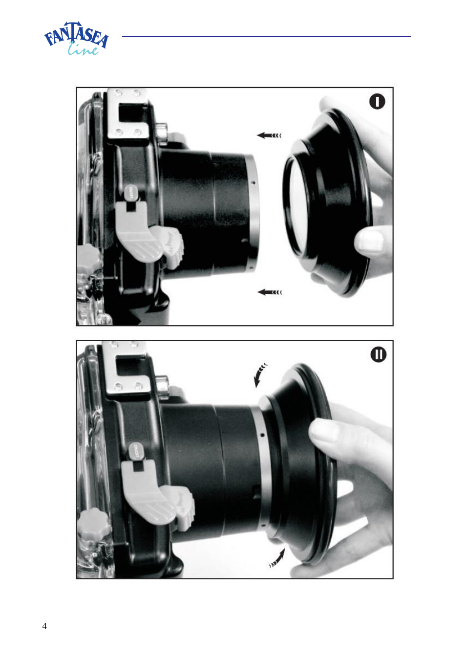 Fantasea Line M67 Mark II BigEye Lens User Manual | Page 4 / 7