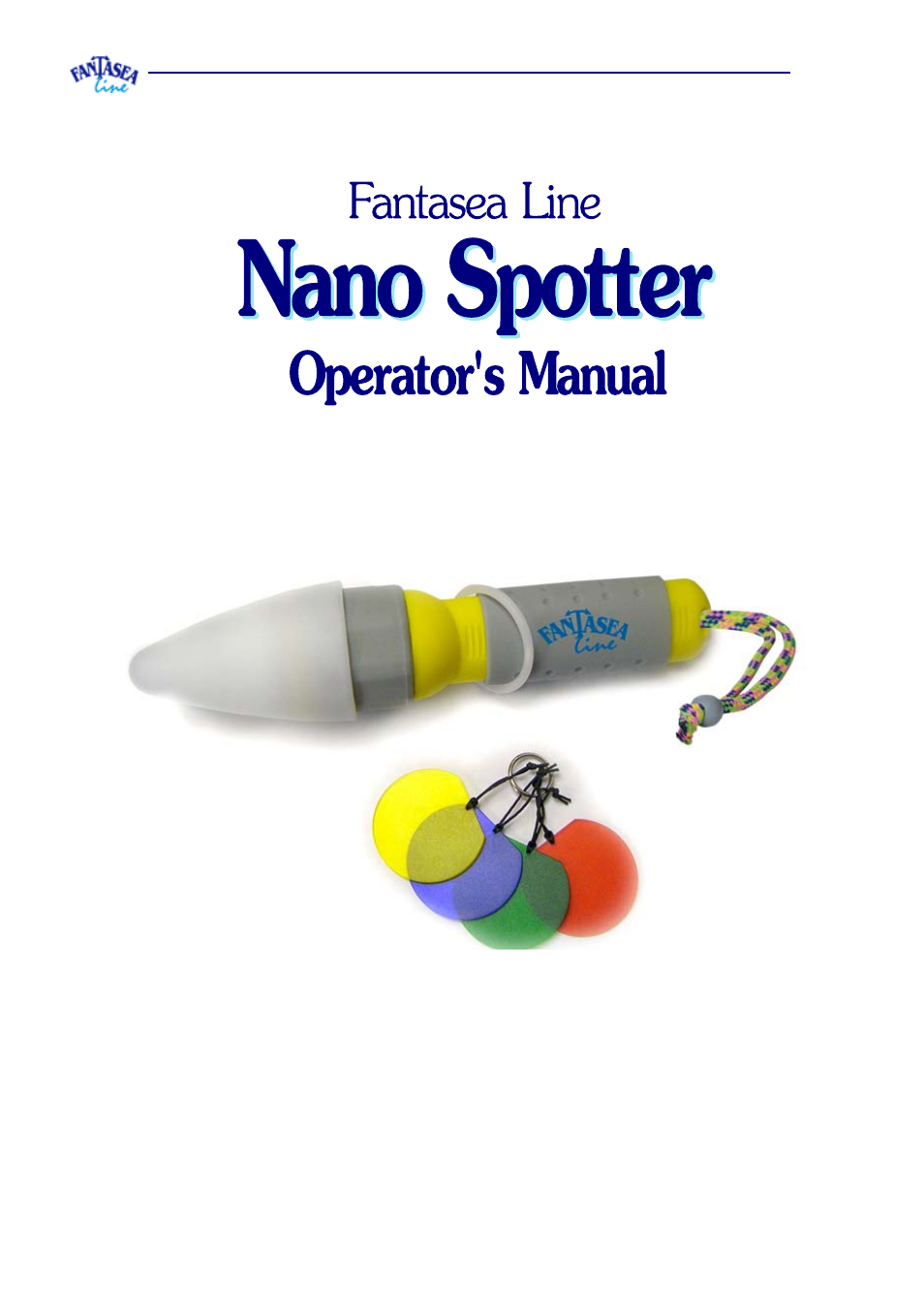 Fantasea Line Nano Spotter Light User Manual | 8 pages