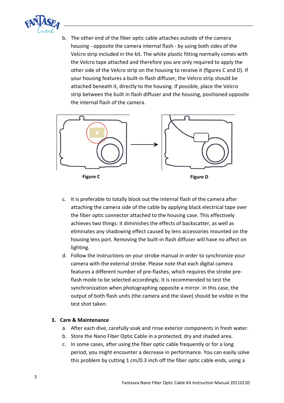 Fantasea Line Nano Fiber Optic Cable Kit User Manual | Page 3 / 4