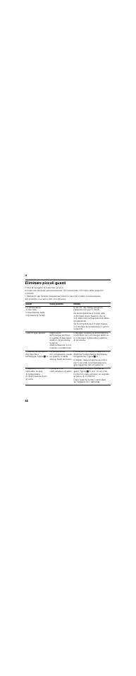 Eliminare piccoli guasti, It 86 | Neff KI7863F30 User Manual | Page 86 / 113