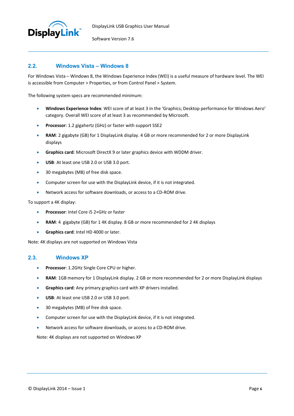 Windows vista – windows 8, Windows xp | Hootoo HT-UD01 User Manual | Page 6 / 46
