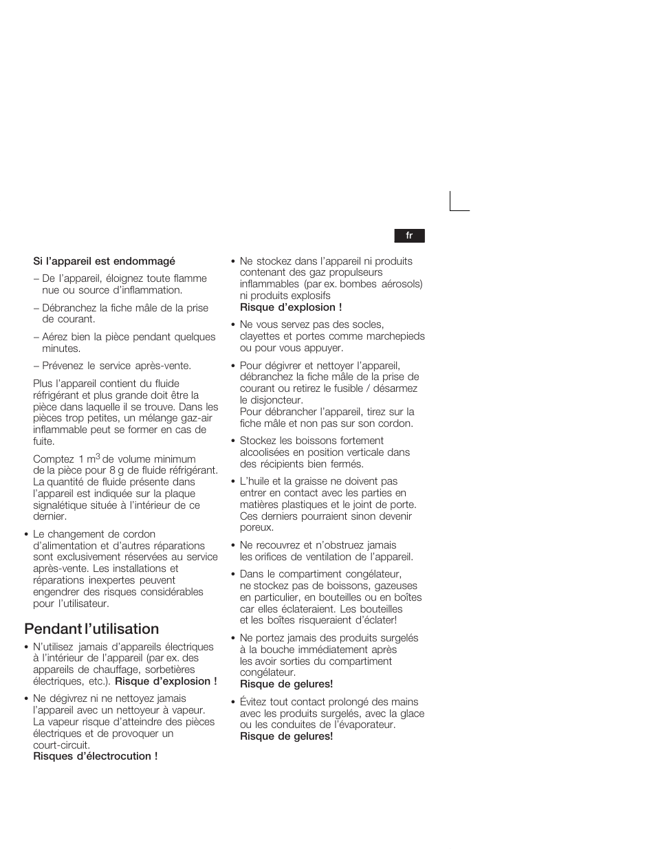 Pendant l'utilisation | Neff G5624X6 EU User Manual | Page 27 / 65