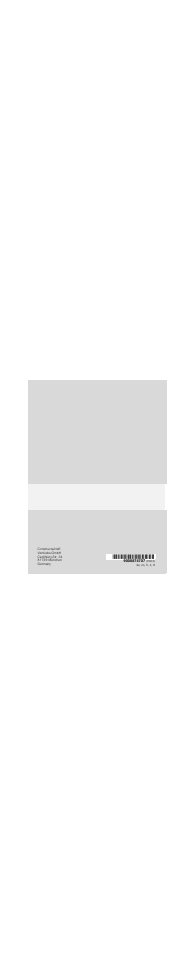 Neff G5614X6 DE User Manual | Page 83 / 83