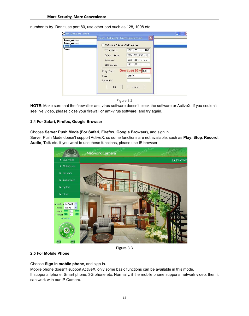 Hootoo HT-IP212 User Manual User Manual | Page 15 / 55