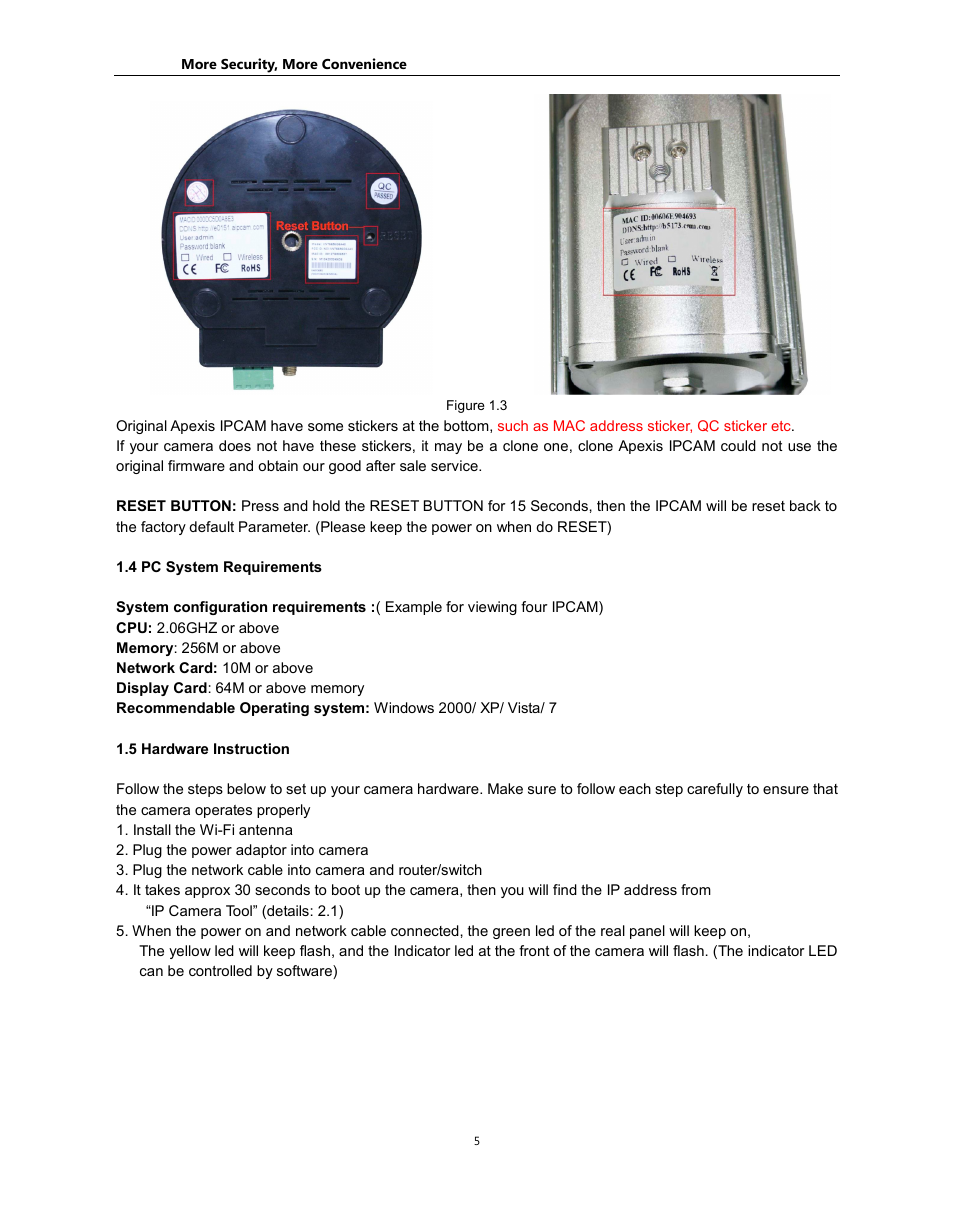 Hootoo HT-IP212 User Manual User Manual | Page 5 / 55