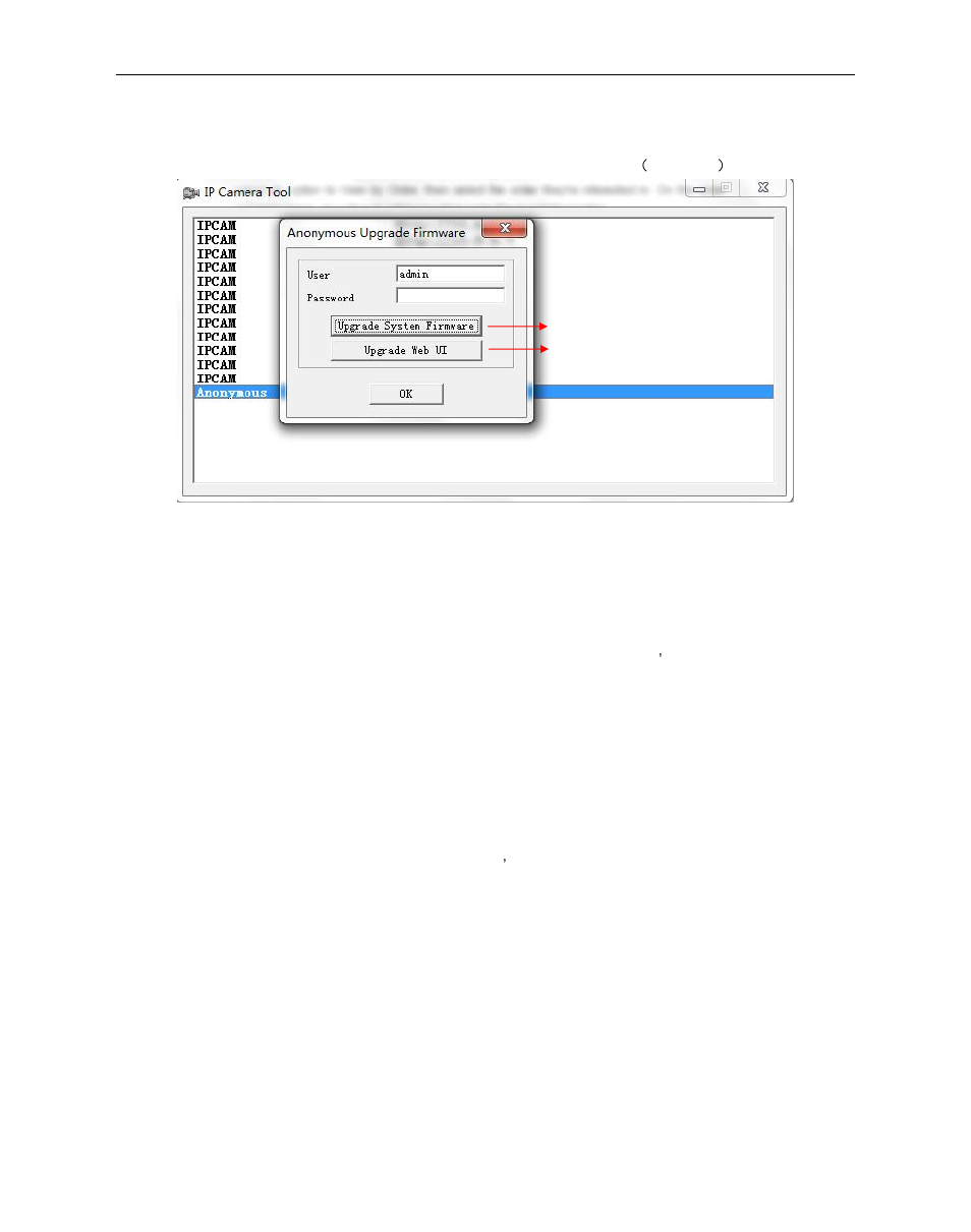 2 camera login, 3 upgrade firmware, 4 refresh camera list | 5 flush arp buffer, 6 about ip camera tool | Hootoo HT-IP210F User Manual | Page 13 / 59