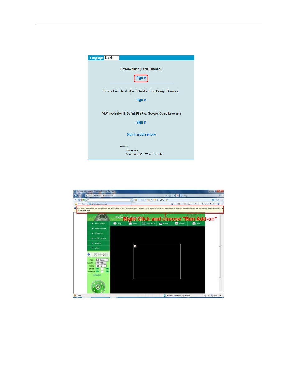 3 for ie browser | Hootoo HT-IP210F User Manual | Page 15 / 59