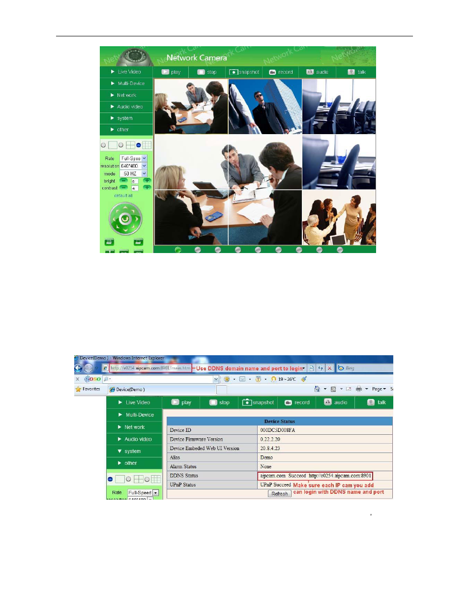 2 set multi-device for wan | Hootoo HT-IP210F User Manual | Page 28 / 59