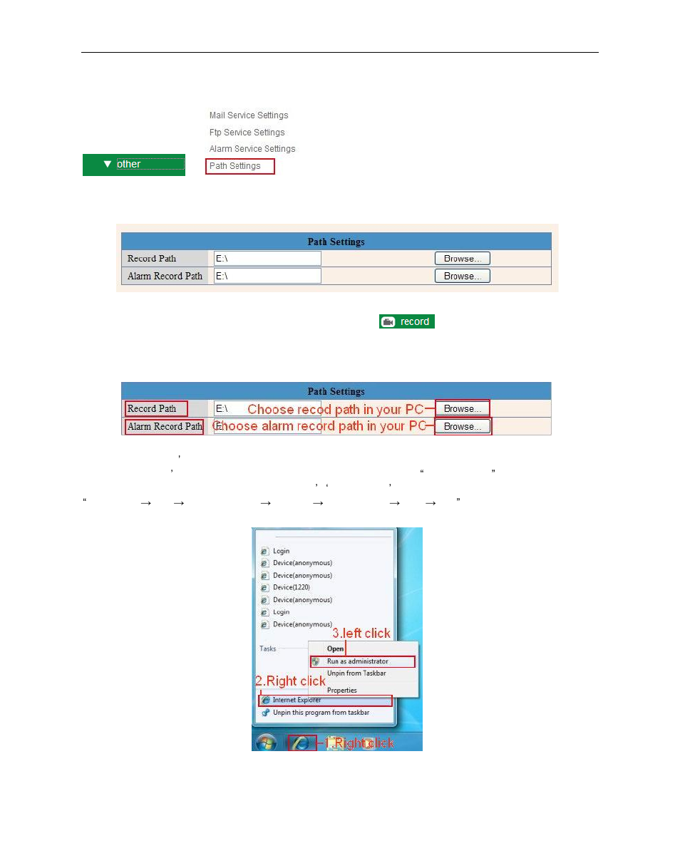 20 path settings | Hootoo HT-IP210F User Manual | Page 52 / 59