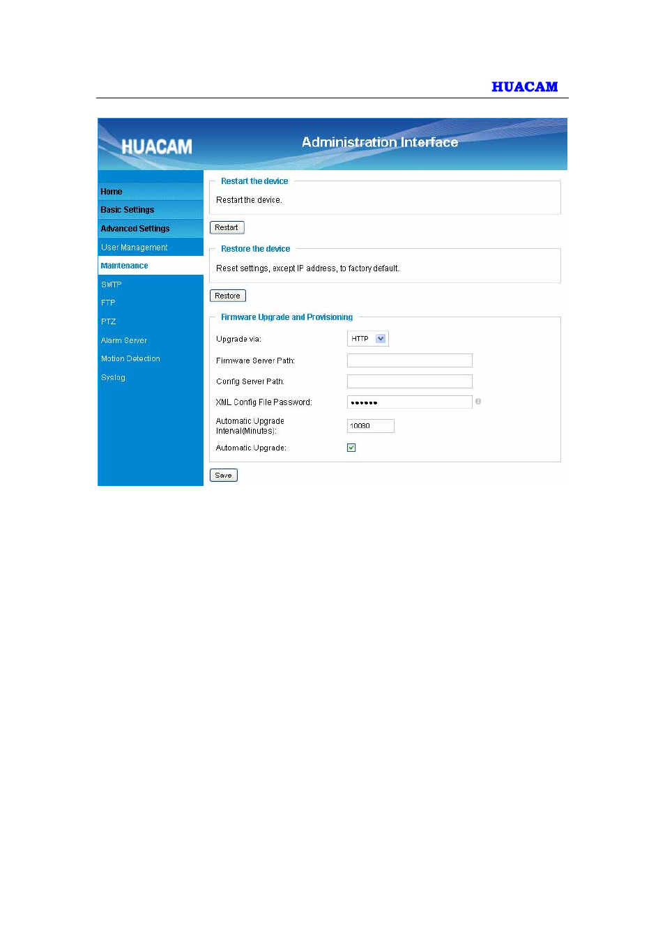 HUACAM HCV203 User Manual | Page 25 / 38