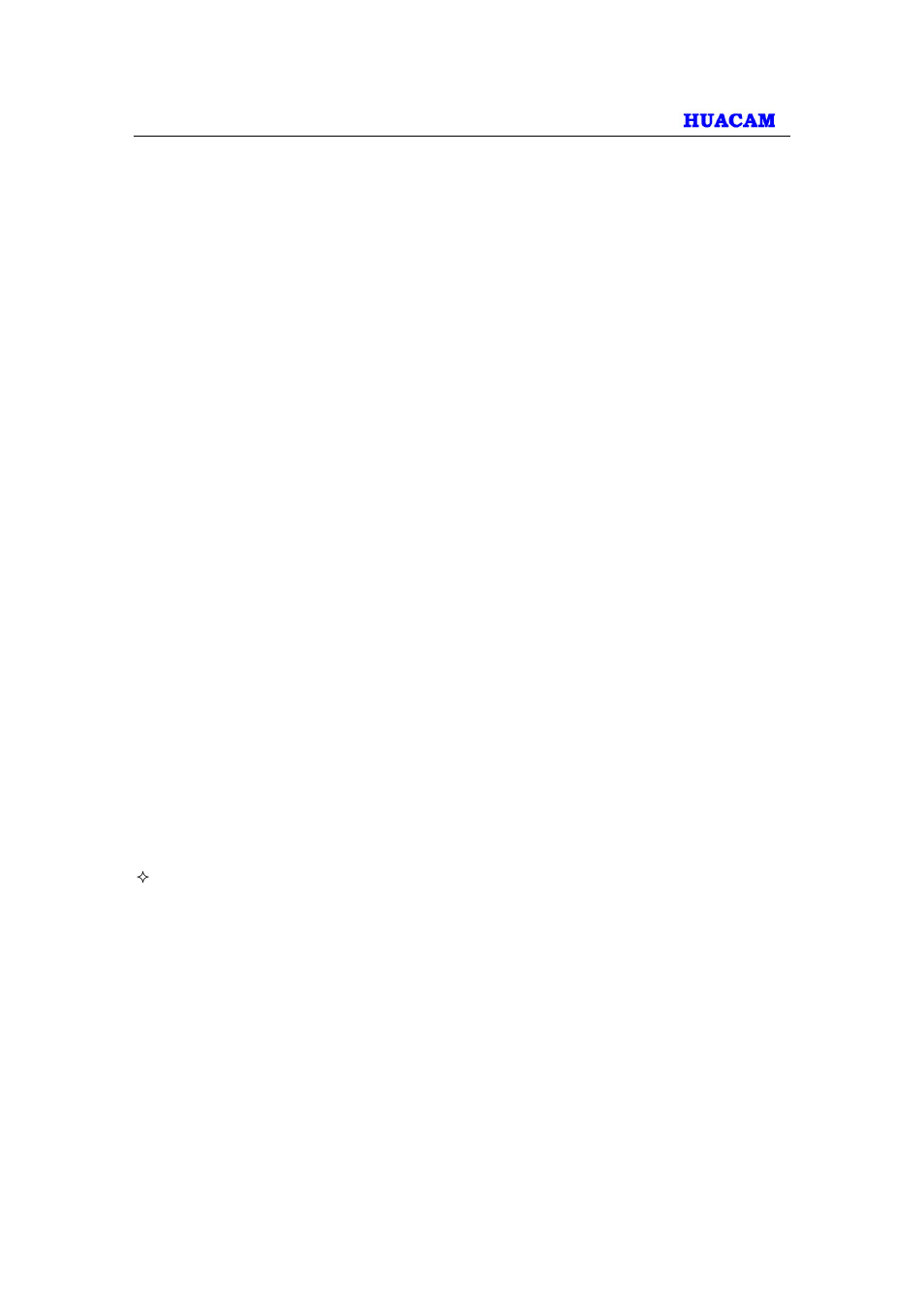 HUACAM HCV825 User Manual | Page 32 / 40