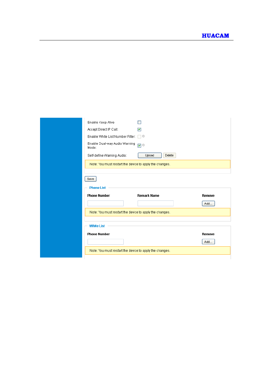HUACAM HCV824 User Manual | Page 24 / 40