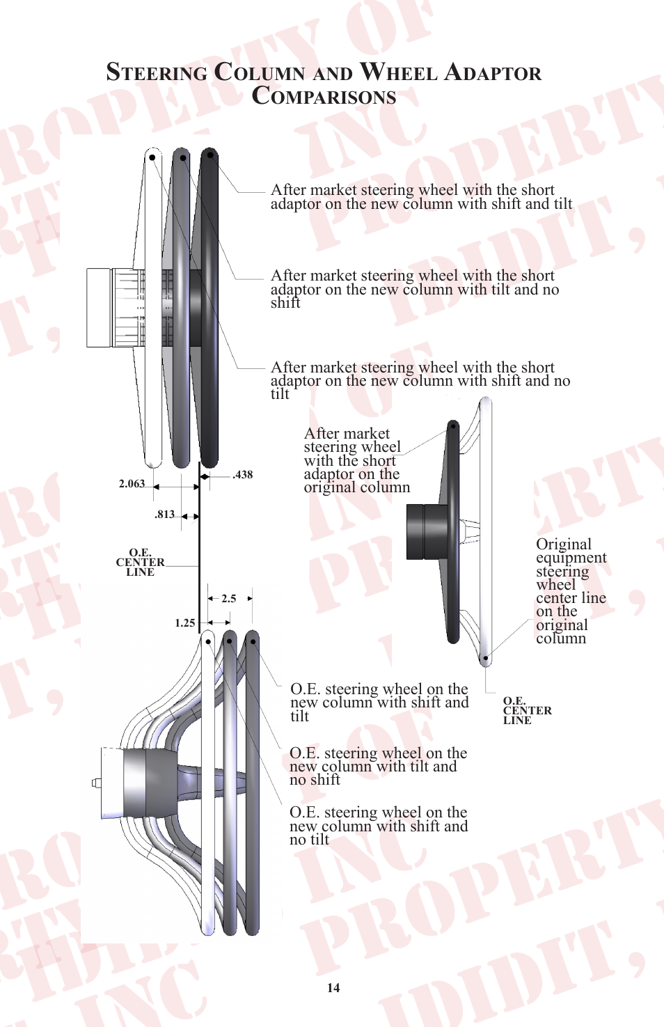 ididit Retrofit Steering Column: Tri-Five Chevy User Manual | Page 15 / 18