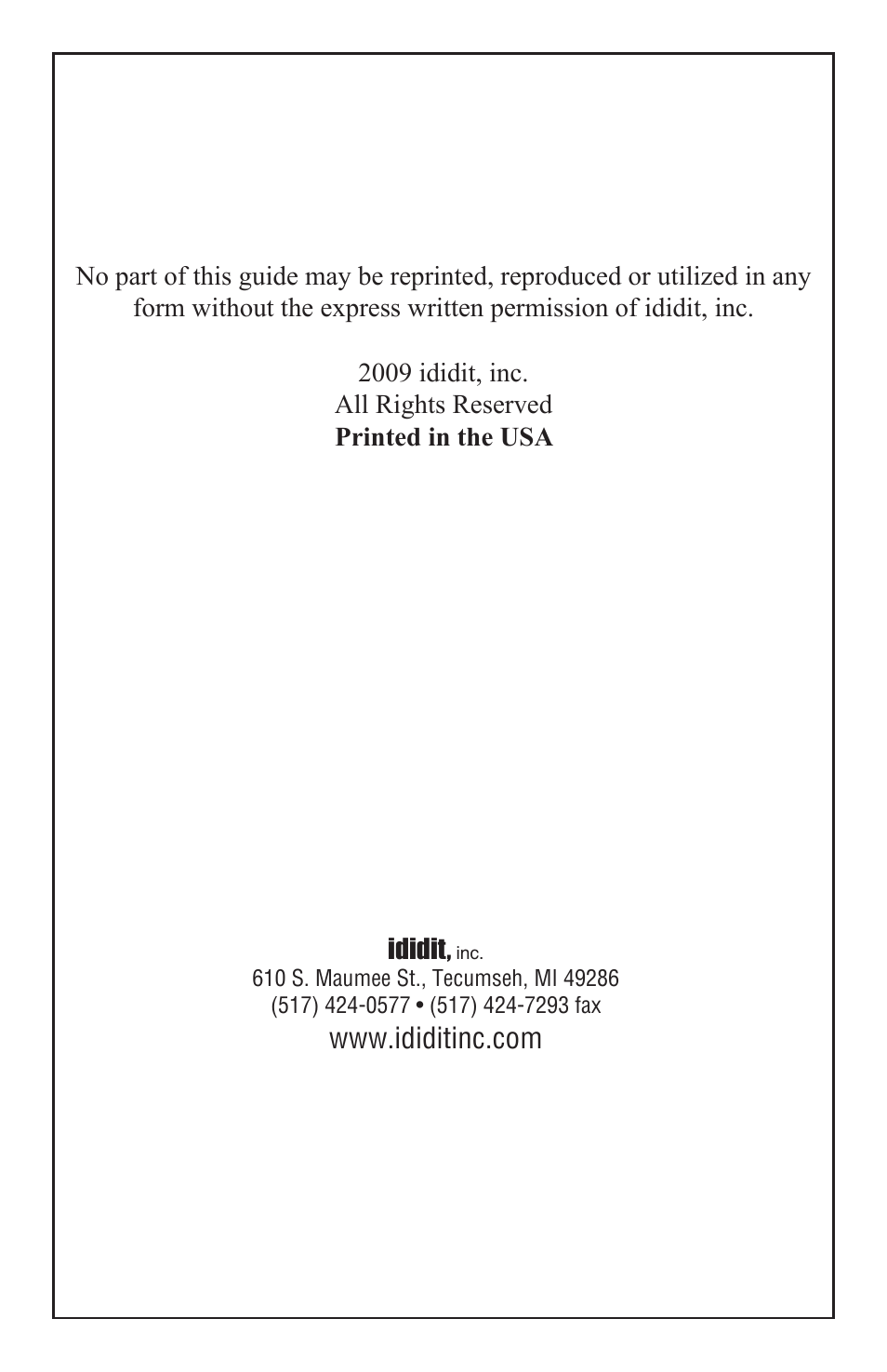 ididit Retrofit Steering Column: Tri-Five Chevy User Manual | Page 18 / 18