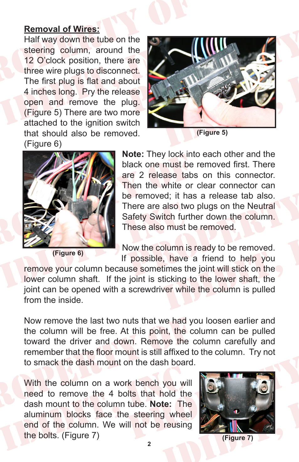 ididit Retrofit Steering Column: 1970-75 Camaro User Manual | Page 4 / 12