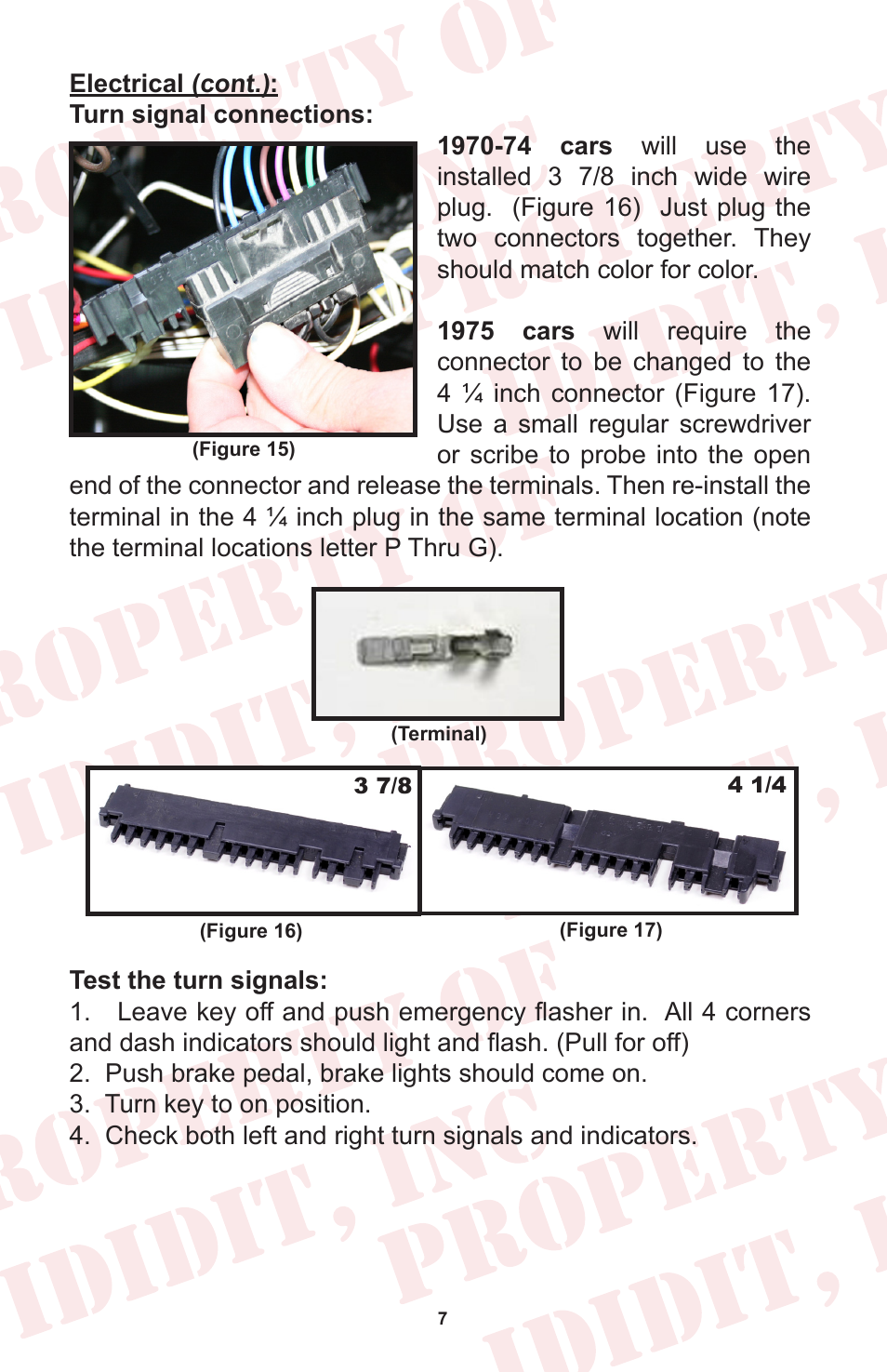 ididit Retrofit Steering Column: 1970-75 Camaro User Manual | Page 9 / 12