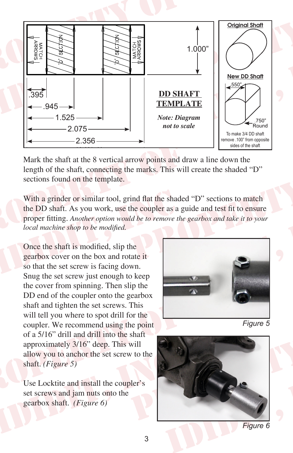 ididit Retrofit Steering Column: 1965 Falcon User Manual | Page 5 / 12