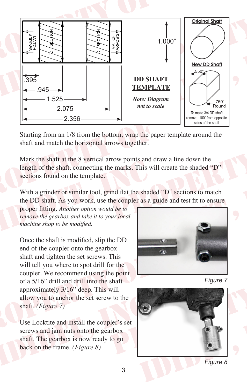 ididit Retrofit Steering Column: 1965 Mercury Comet User Manual | Page 5 / 8