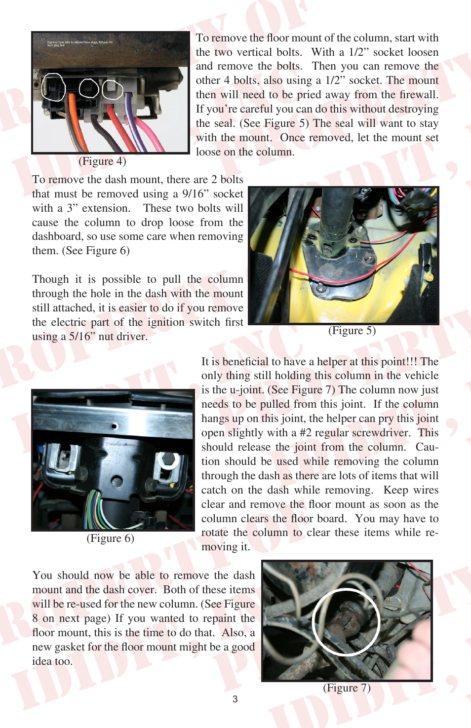 ididit Retrofit Steering Column: 1976-86 Jeep CJ5 & CJ7 User Manual | Page 4 / 12