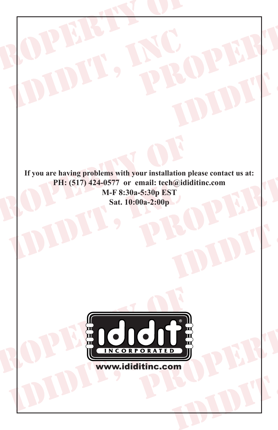 ididit Cable Shift Linkage Kit: Column to Ford C-6 Transmission User Manual | Page 8 / 8