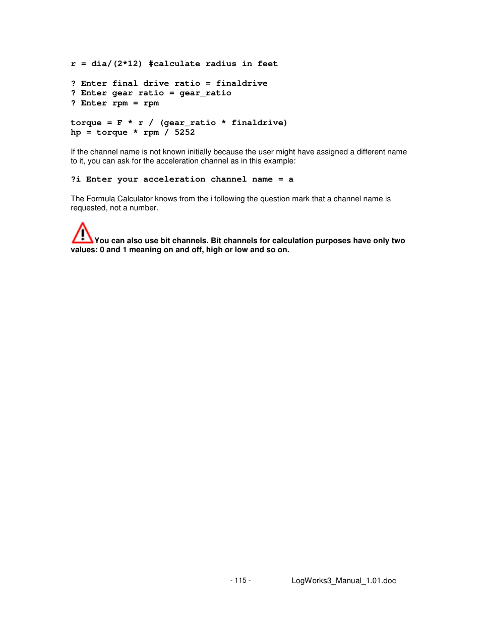 Innovate Motorsports LogWorks 3 User Manual | Page 115 / 145