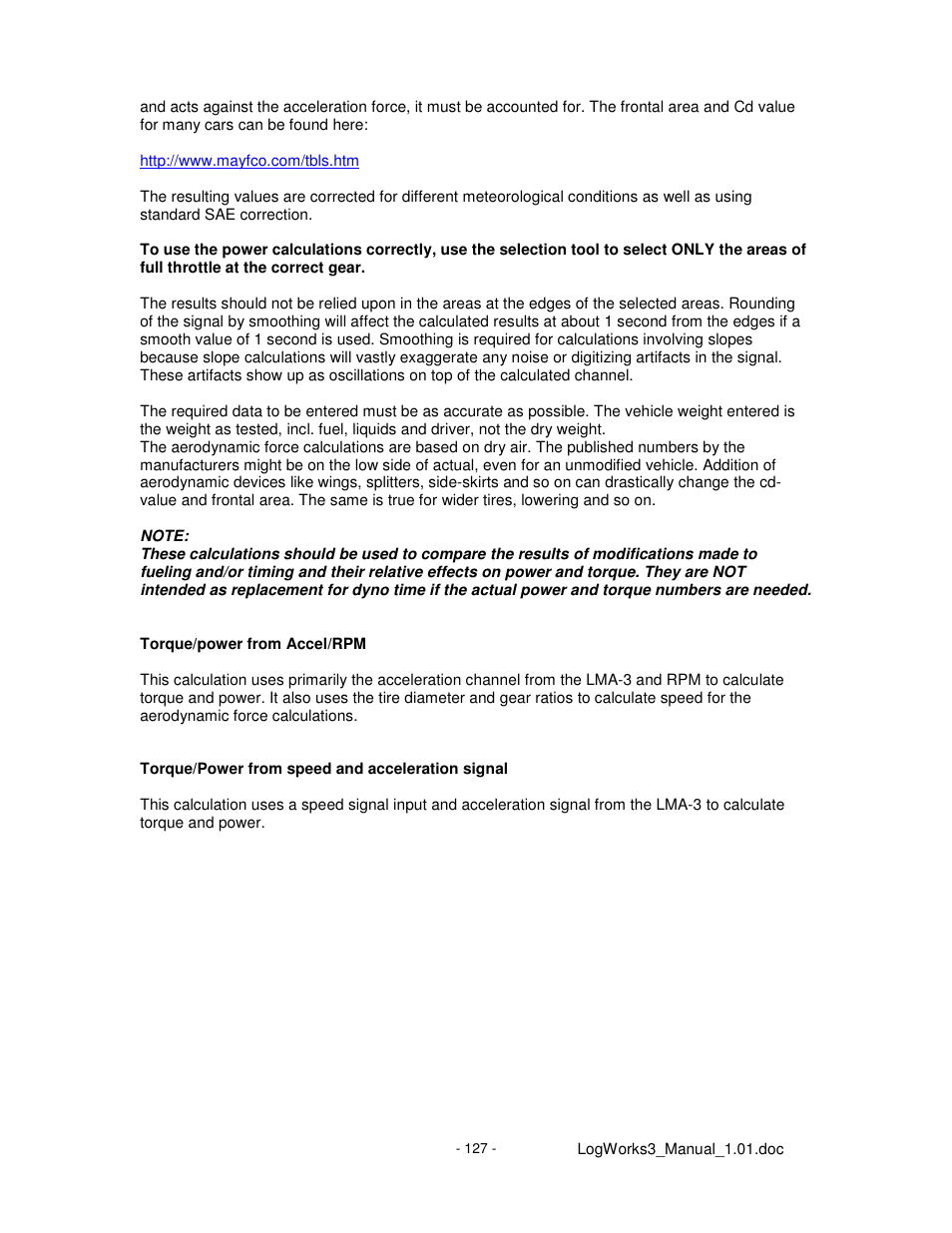 Innovate Motorsports LogWorks 3 User Manual | Page 127 / 145