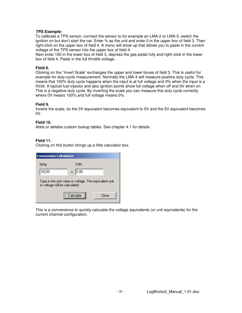 Innovate Motorsports LogWorks 3 User Manual | Page 31 / 145