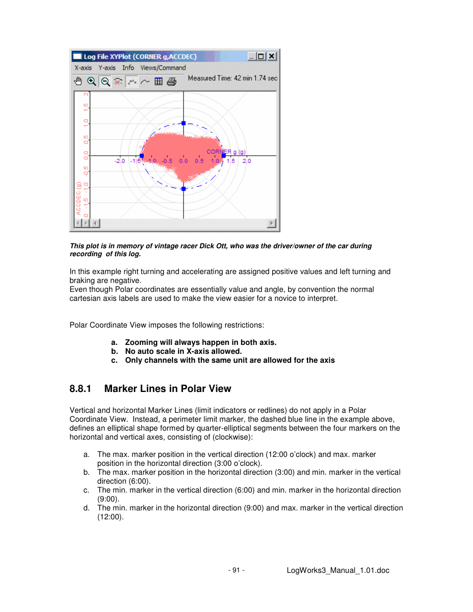 1 marker lines in polar view | Innovate Motorsports LogWorks 3 User Manual | Page 91 / 145