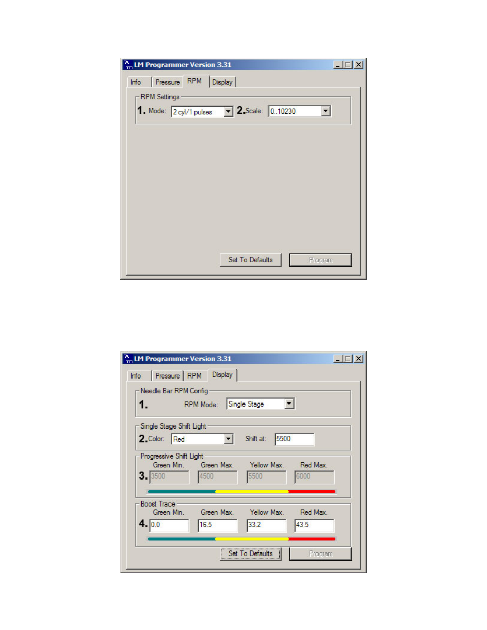 Innovate Motorsports MTX-D, Boost/Shift Gauge User Manual | Page 7 / 12