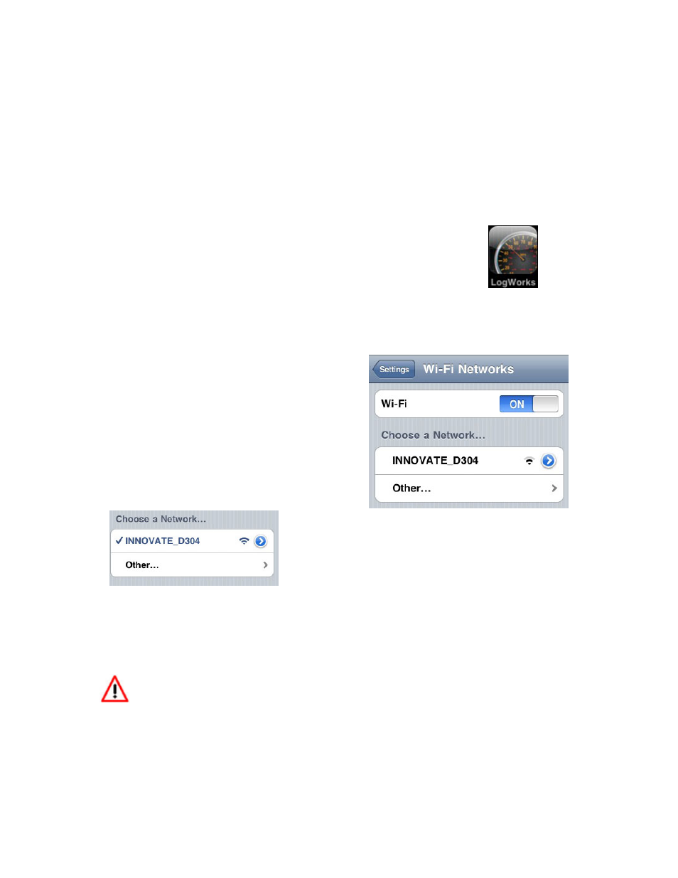 3 iphone and ipod touch network configuration, 4 connecting the ot-2 to a windows pc, Installing software | Innovate Motorsports OT-2 User Manual | Page 5 / 26