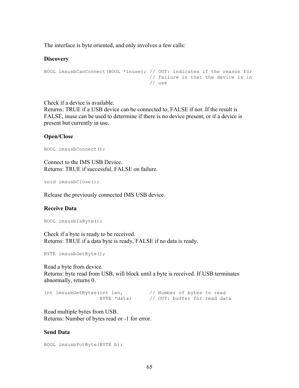 Innovate Motorsports OT-2 SDK User Manual | Page 65 / 76