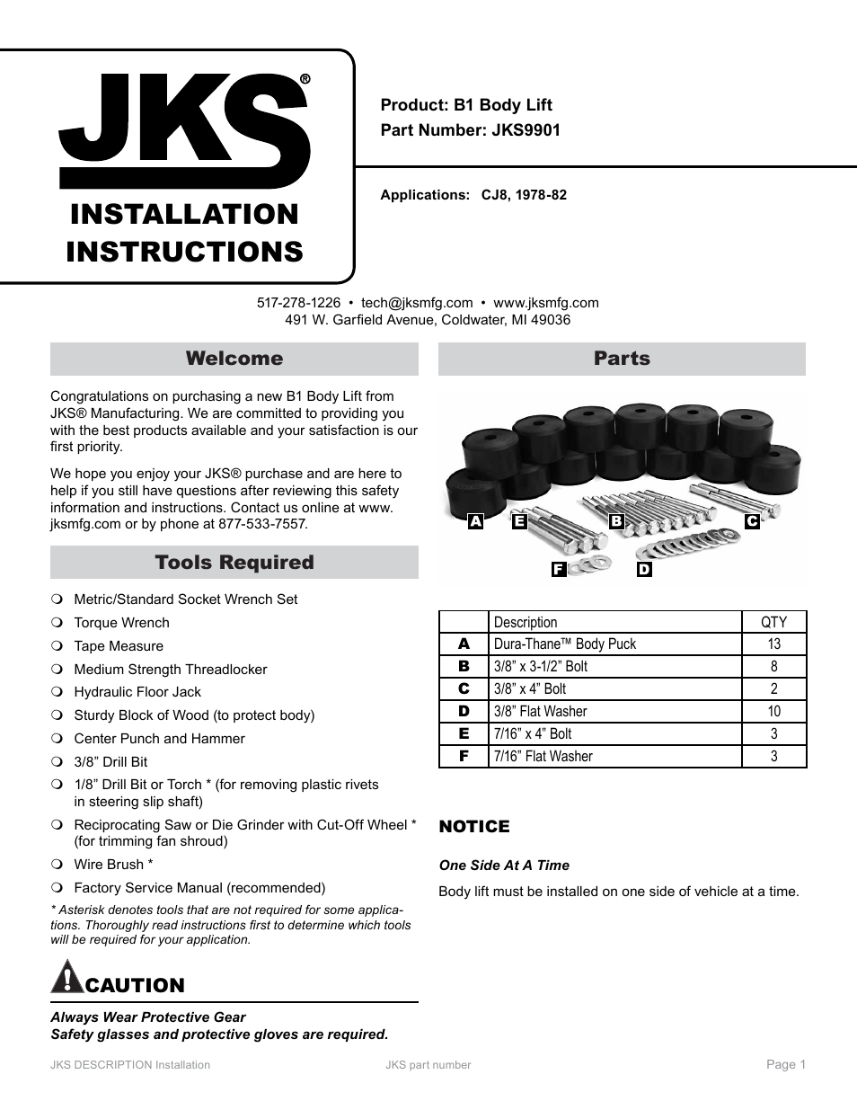 JKS 9901 User Manual | 4 pages