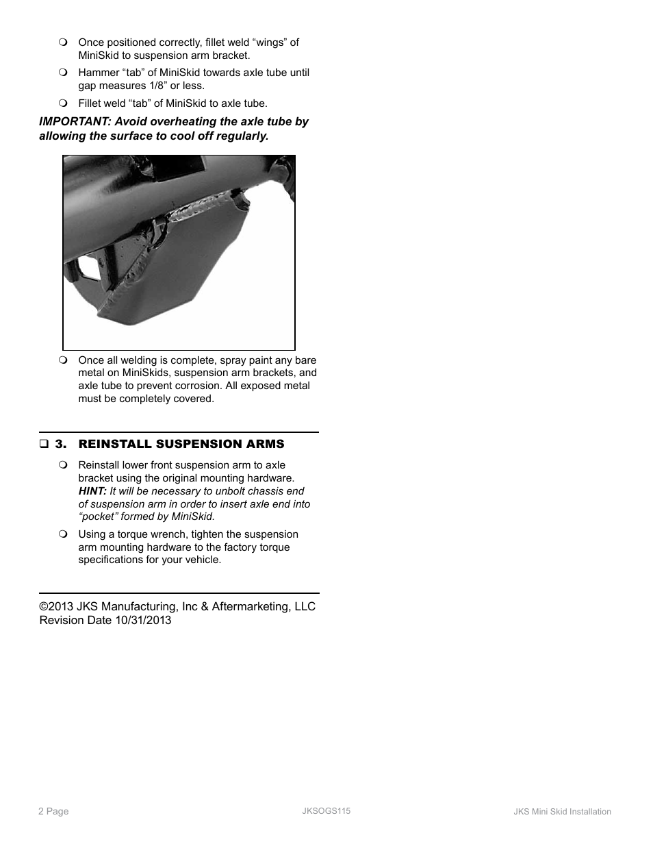 JKS OGS115 User Manual | Page 2 / 2