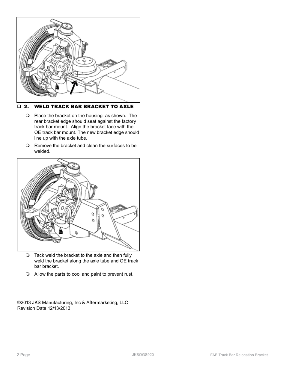 JKS OGS920 User Manual | Page 2 / 2