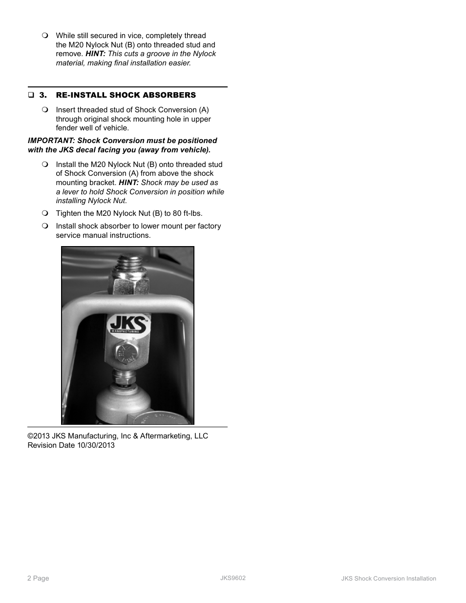 JKS 9602 User Manual | Page 2 / 2