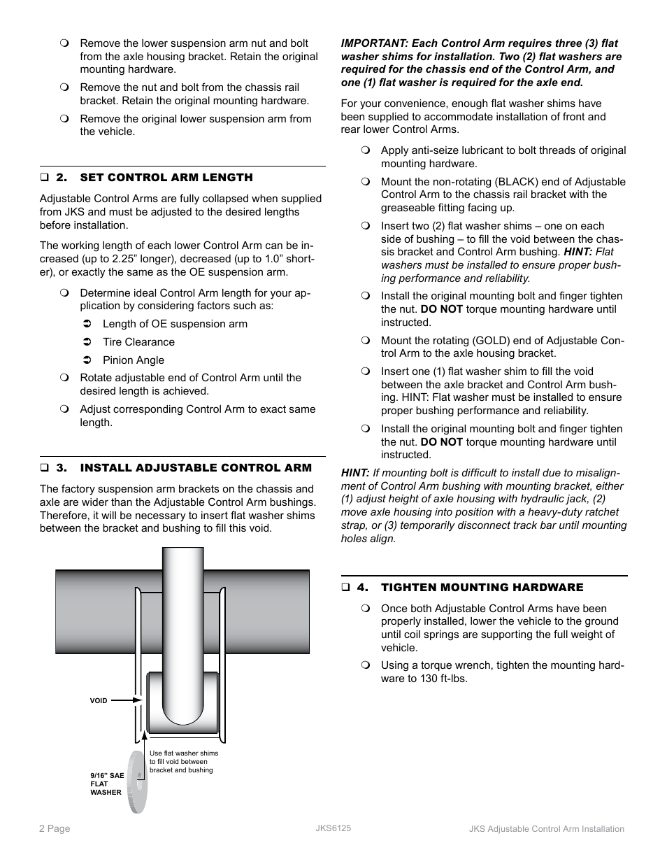 JKS 6125 User Manual | Page 2 / 3